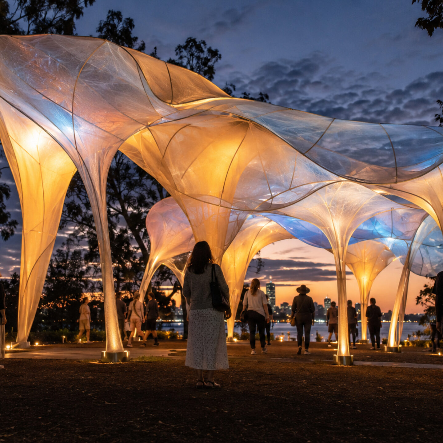 Glow in the Dark installation