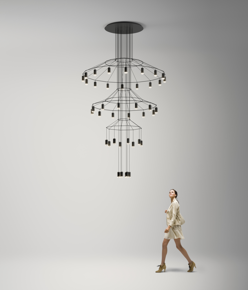 Wireflow Chandelier Collection