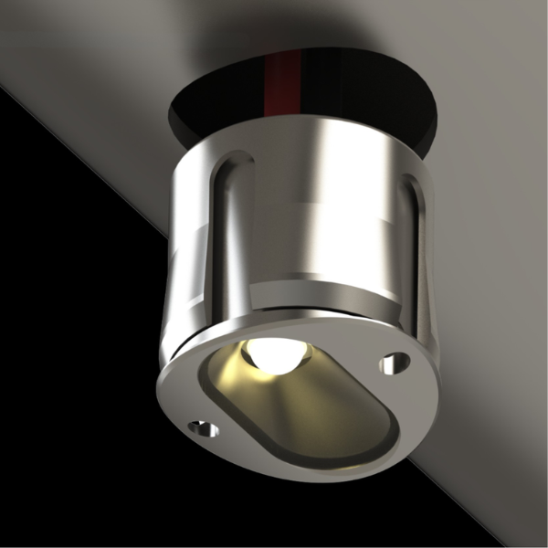 Snap Asymmetric Beam Curved Face 4000K - Euroluce