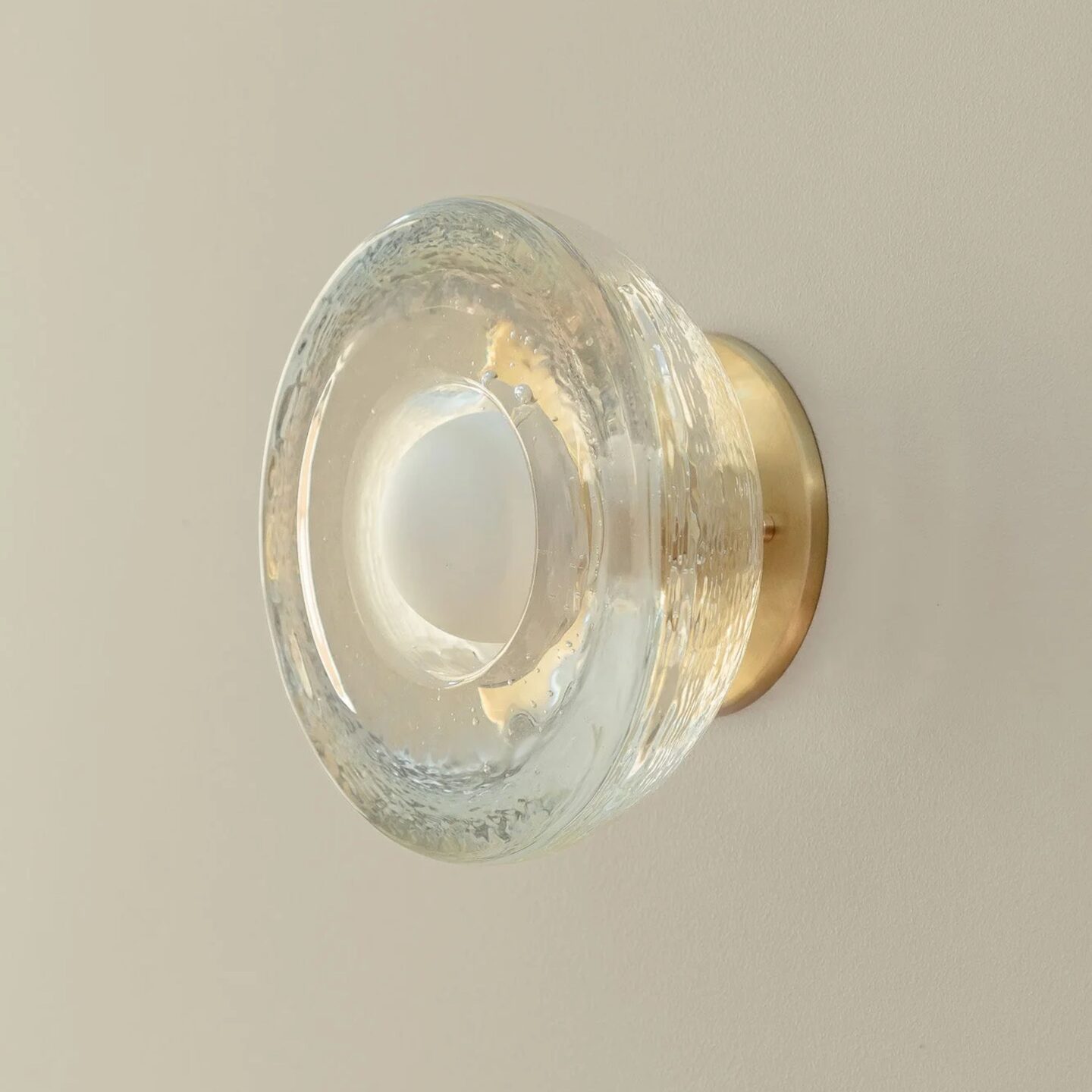 Aurelia Surface Sconce Cast Glass