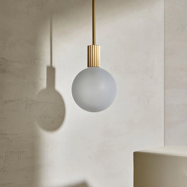 Attalos Pendant Light 200 Brushed Brass