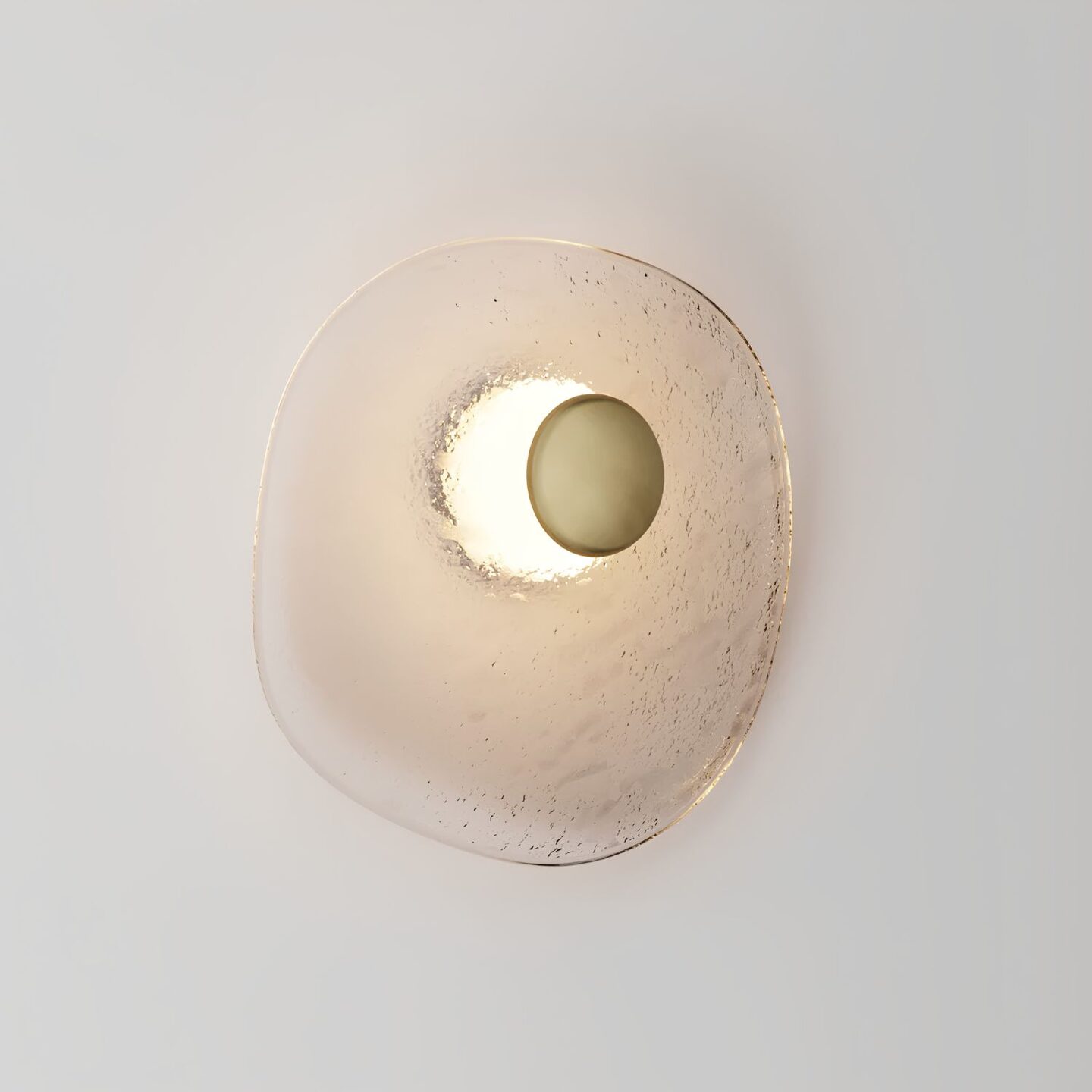 Isle Sconce Round Clear