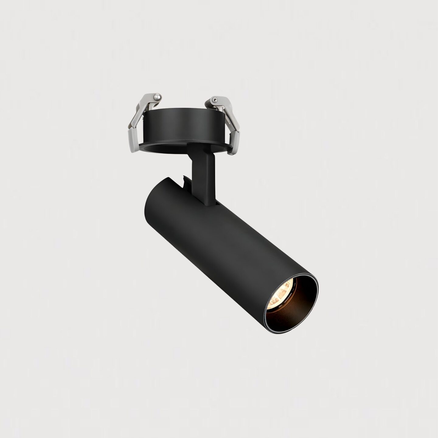 Charm Semi-Recessed Spot Black 10W