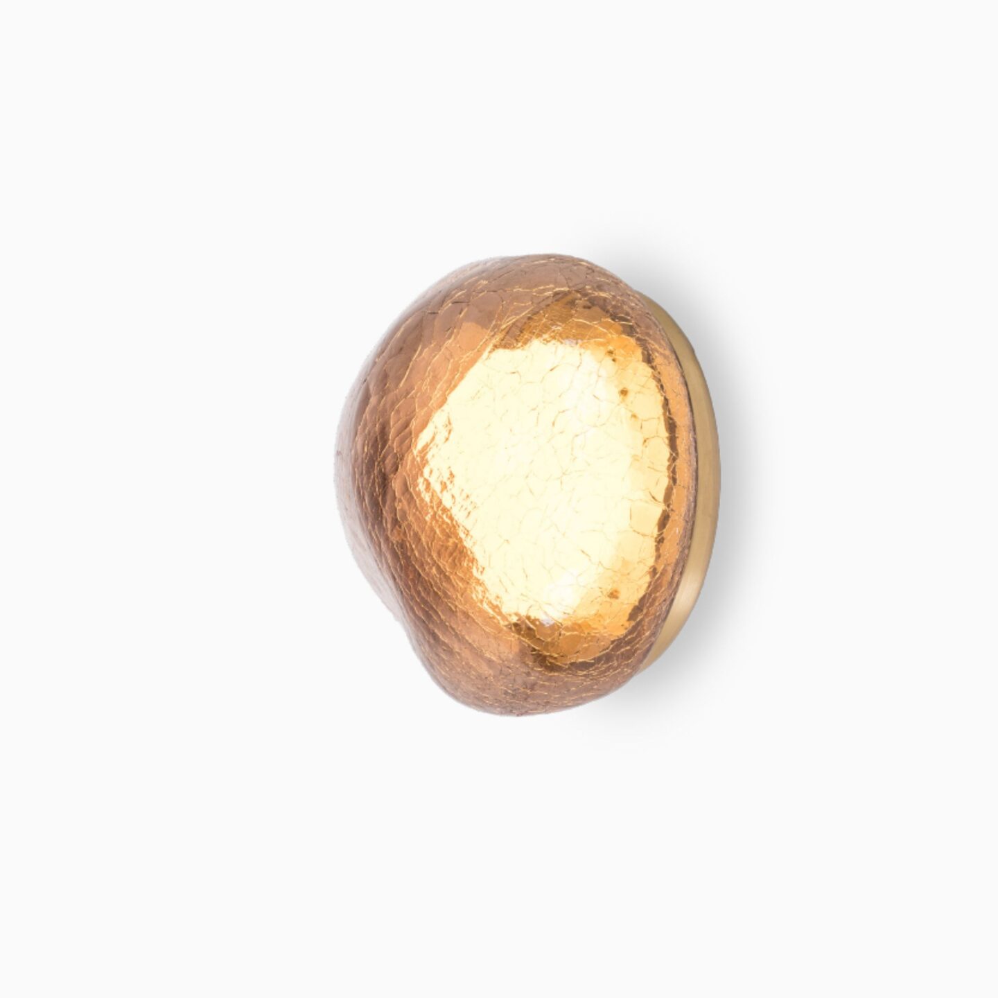 Roe Wall W1 Tea Fade Crackle Glass