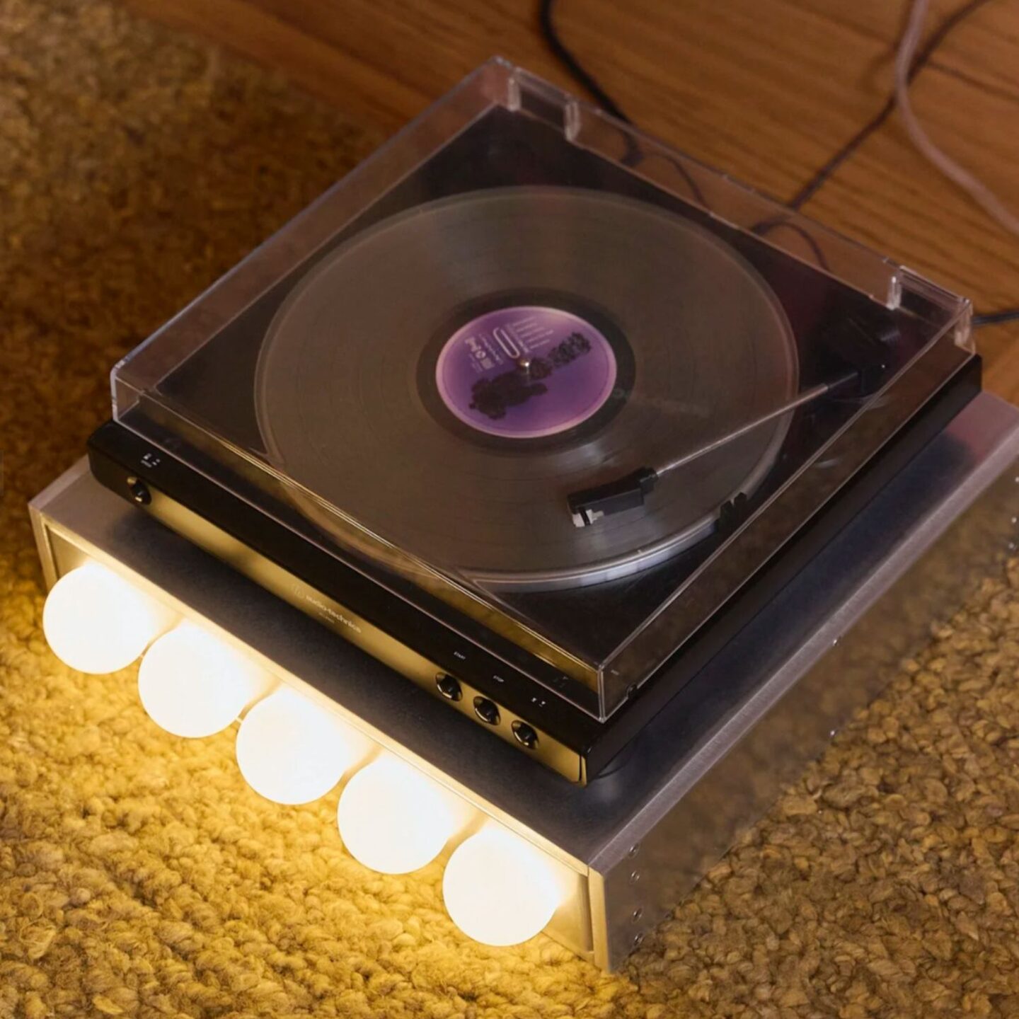 Sequence Lamp Plinth Aluminium