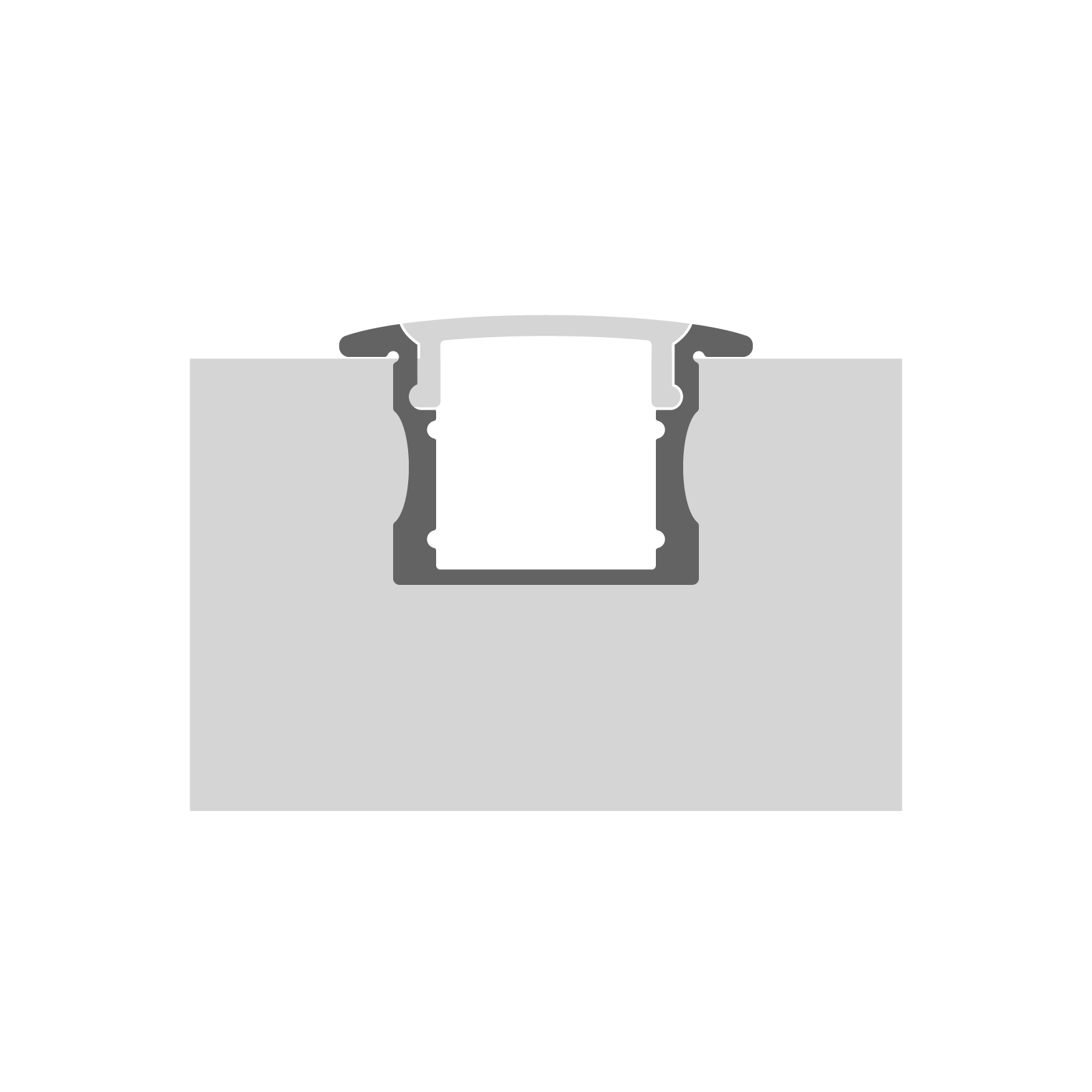 Recessesd Shape Recessed