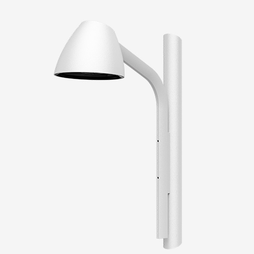 Metapark with pole bracket