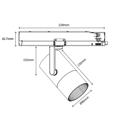Cylinder Spotlight 2400TYPE