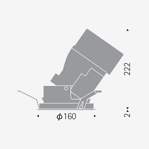 Glare-Less 150 Adjustable 4000TYPE