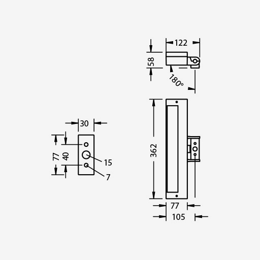 Highline with Mounting Flange