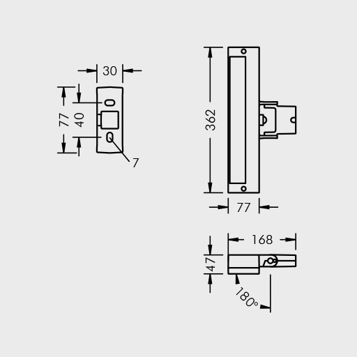 Highline with Wall Bracket