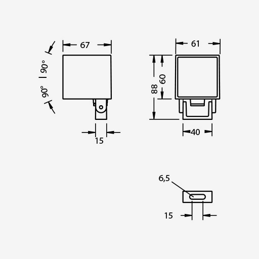 Nanocube with Bracket