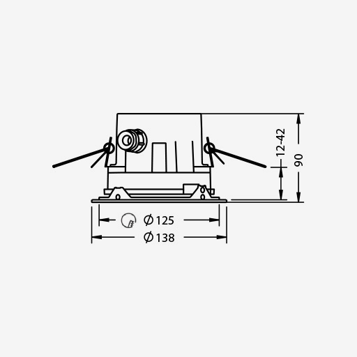 Ceiling Recessed Downlight