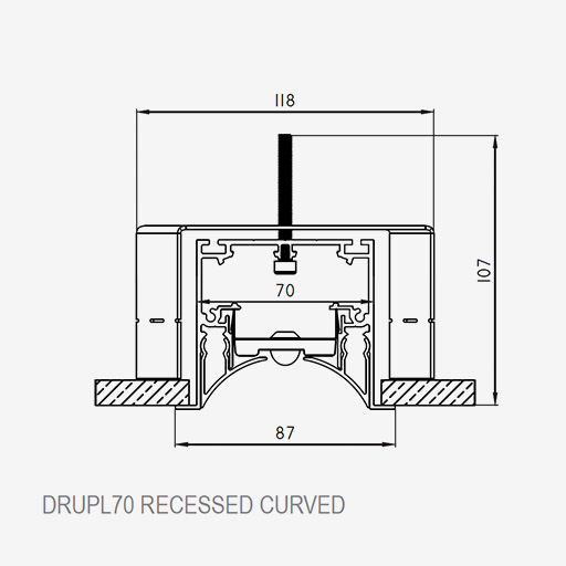 Drupl Recessed