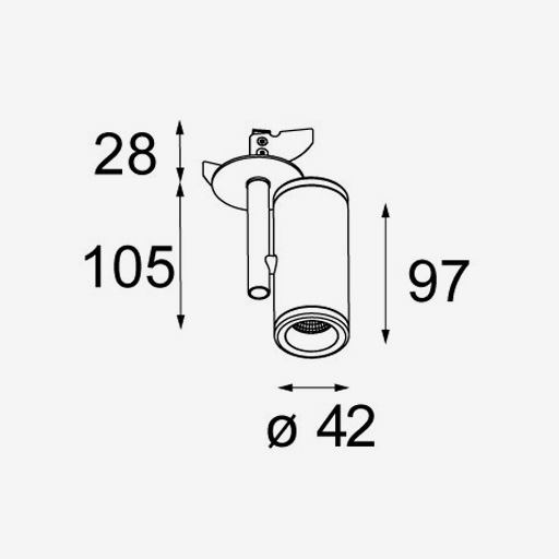 Medard 42 Semi-Recessed