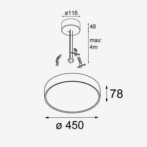 Flat Moon 450 Suspension