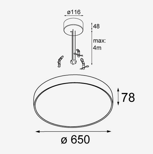 Flat Moon 650 Suspension