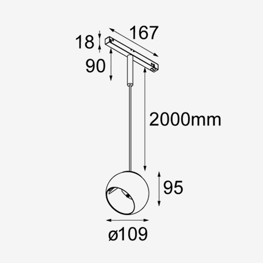 Marbul Track Suspension Adjustable 48V