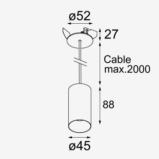 Minude 45 Suspended DE