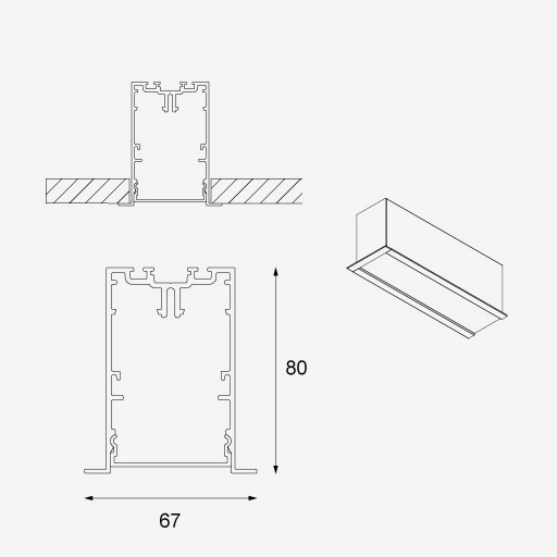 SLD50 Recessed