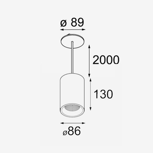 Smart Tube 82 Suspension L DE