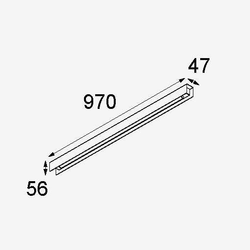 United 974mm 1xLED