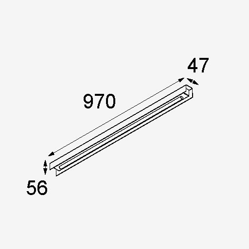 United 974mm Asy 1xLED