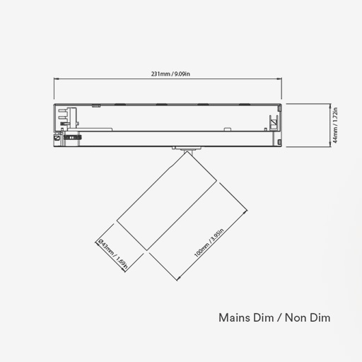 Cloud Track 230V Mini Origin Natural
