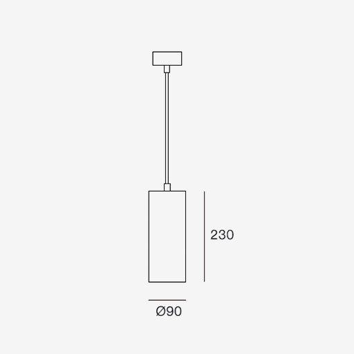 FOURtube 90 Pendant