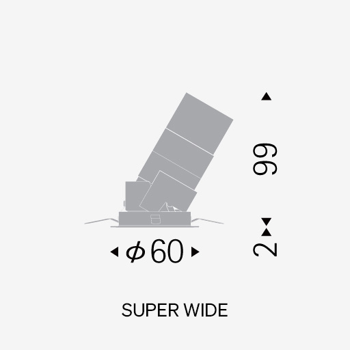 Glare-Less 50 Adjustable 300TYPE