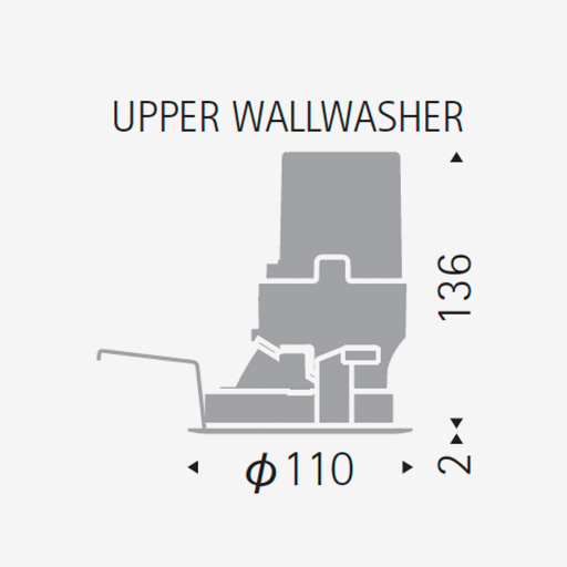 Glare-Less 100 Wallwasher 900TYPE