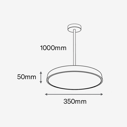 FOURdisc Suspended Rod 350