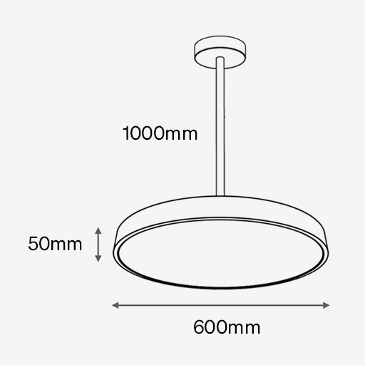 FOURdisc Suspended Rod 600