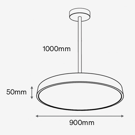 FOURdisc Suspended Rod 900