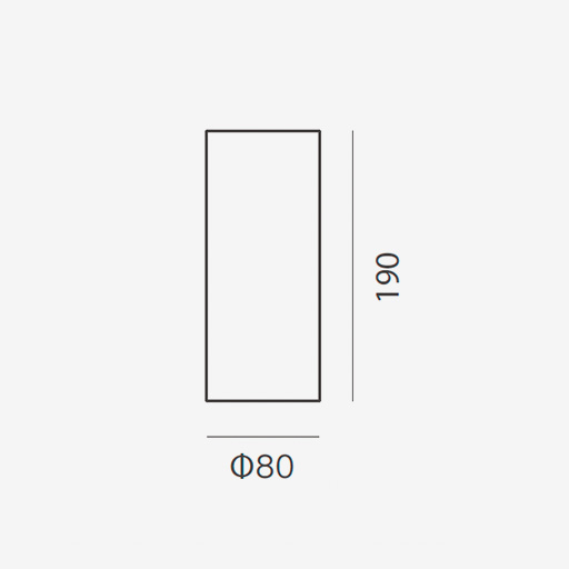 FOURtube 80 Ceiling Mounted