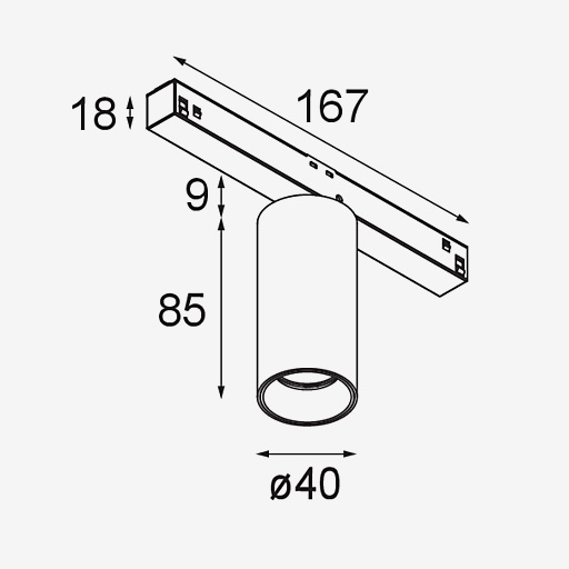 Nyto Track 48V Adjustable 40 1x