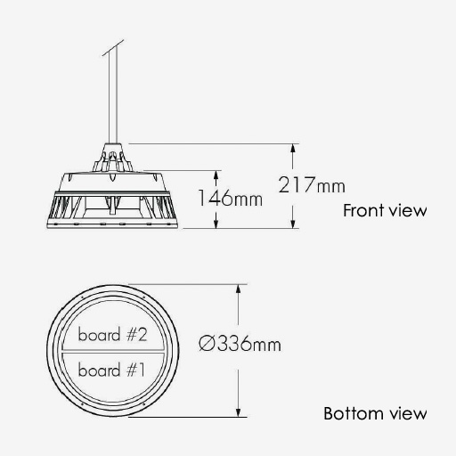 Lumenbeam Pendant Grande Colour Changing