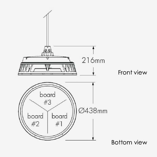 Lumenbeam Pendant LBX Colour Changing