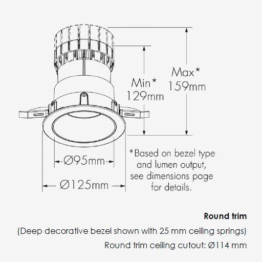 Lumencore Recessed Opticolor+ Small Downlight