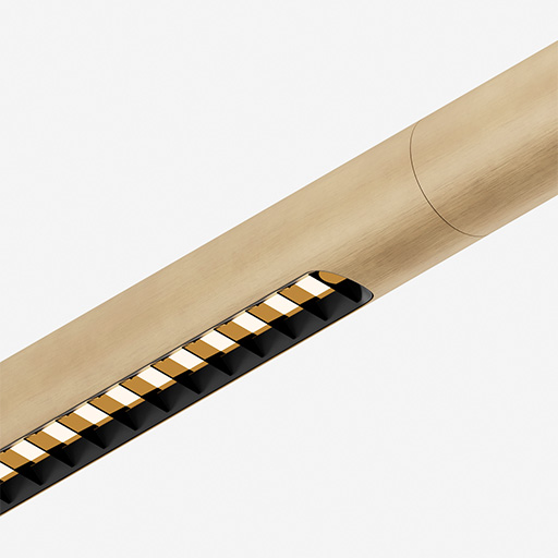Straw 60 Suspended Linear Grid
