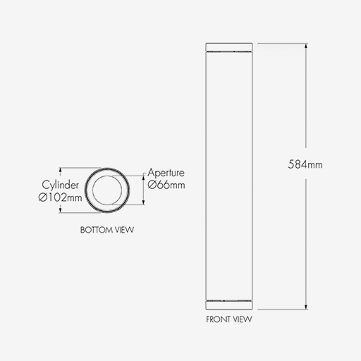 Lumencore Cylinder Surface Opticolor+ Small