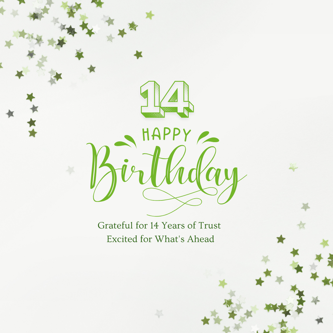 Grateful for 14 Years
