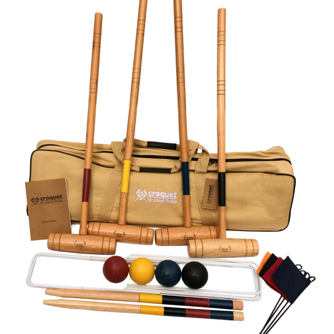 Croquet P Our 4 Player Premium Croquet Set Provides A Step Up For Those Wanting