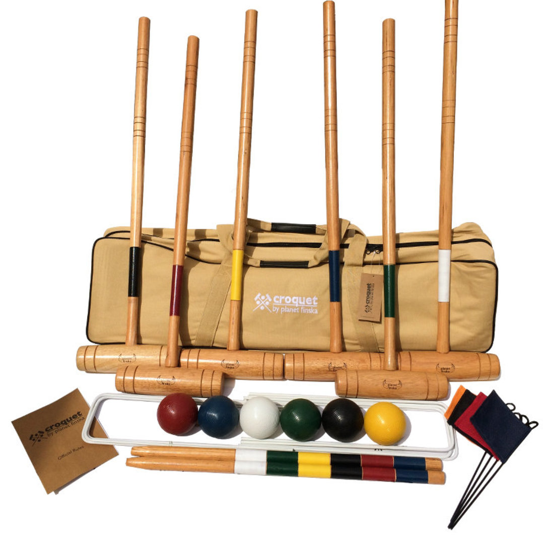 Croquet P Our 6 Player Premium Croquet Provides A Step Up For Those Wanting