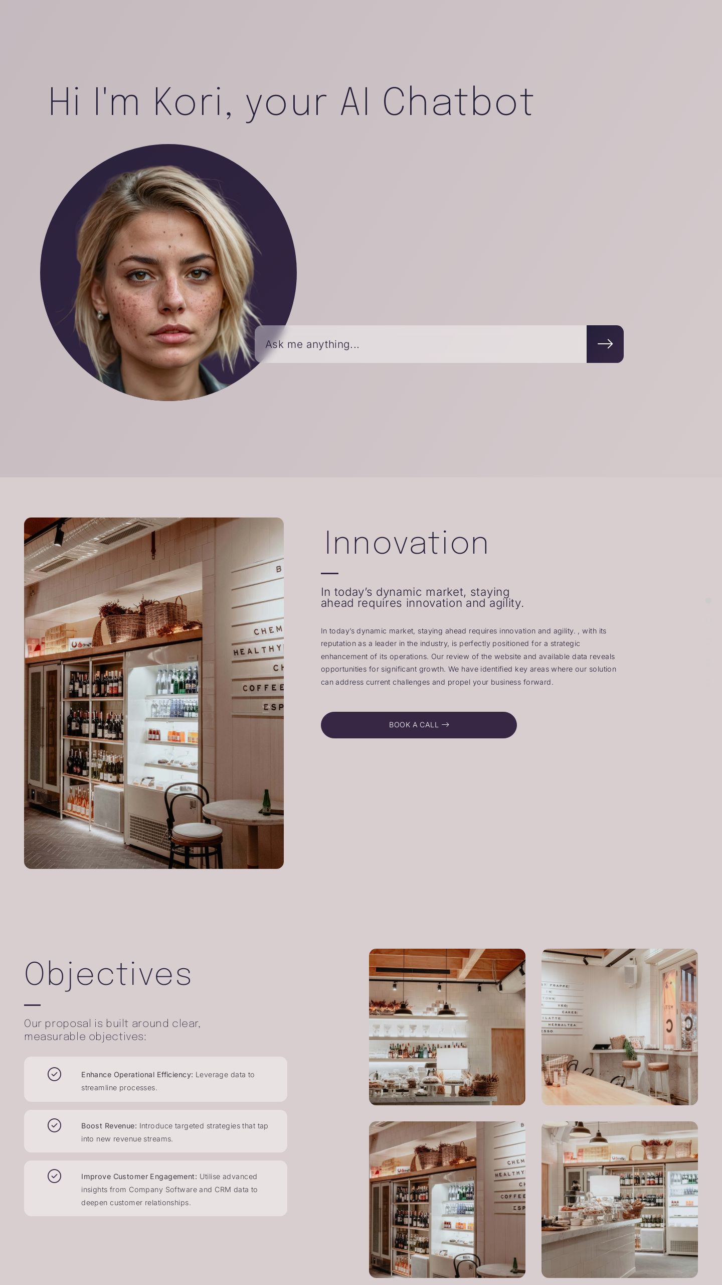 Kori Website Design Theme