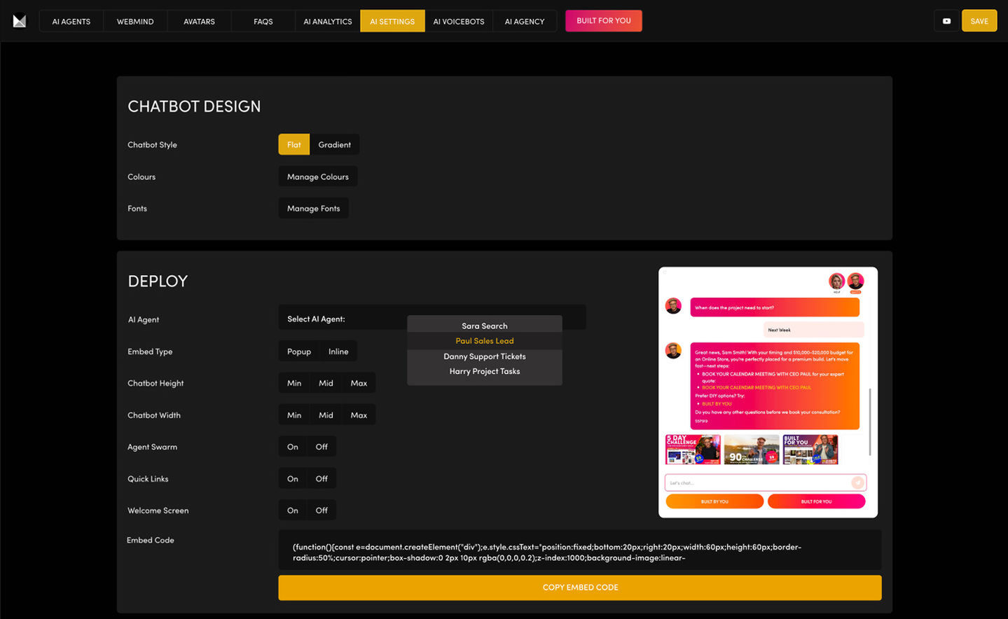 AI CHATBOT DEPLOY CHATBOT
